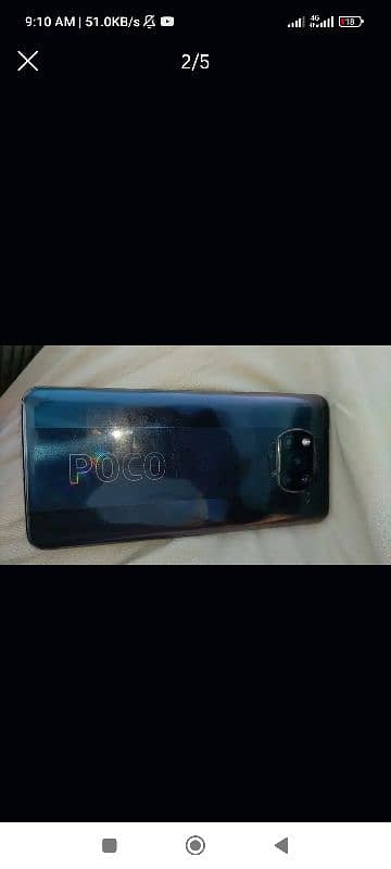 Poco x3 pro with box 0