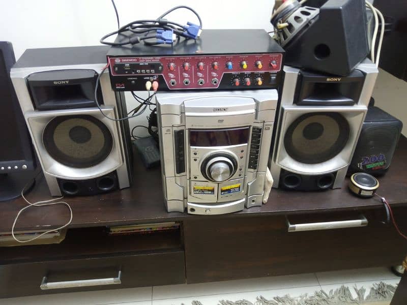 Sony Mini Hifi System GNZ55D 1300 Watt 1