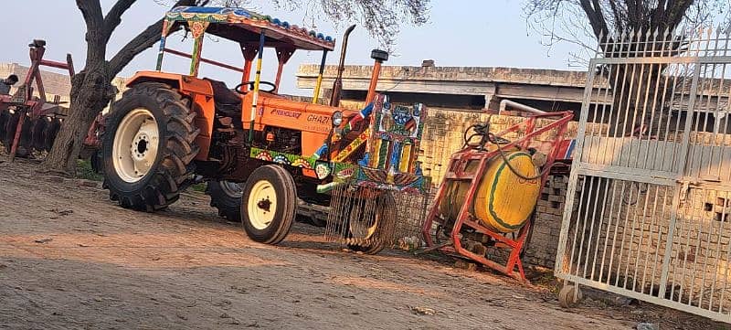 Ghazi tractor power steering with chat and bumper 0