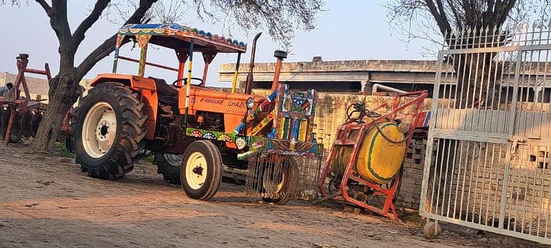 Ghazi tractor power steering with chat and bumper 1