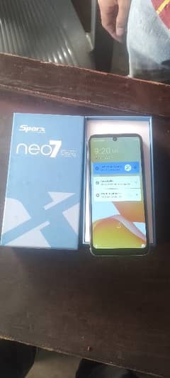 sparx neo 7 ultra 6 gb 128 with box