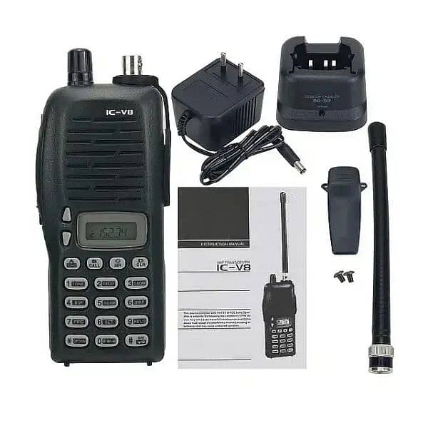 ICOM IC-V8 VHF 136-174MHz 2-Way Wireless Communication Device 1 Piece 5