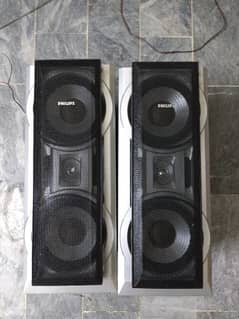 Philips Audio Speakers Double Woofers