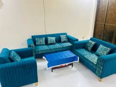 new sofa set 3, 2, 1 with 6 cushion