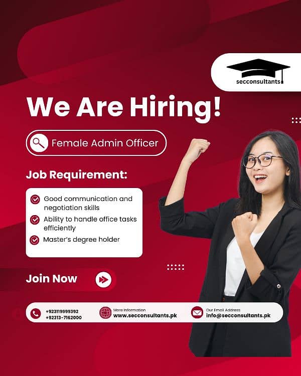 Female Admin officer 1