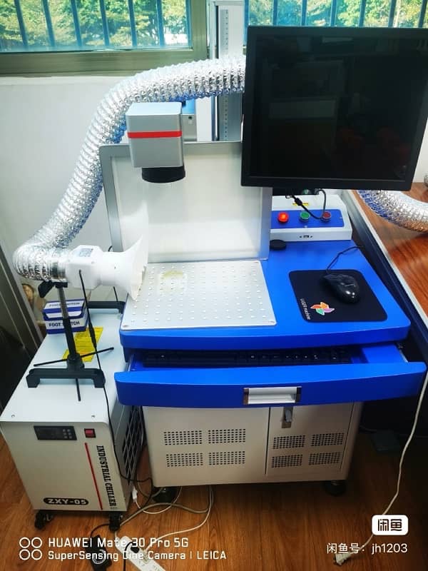 UV Laser Marking Machine For Glass,wood,ceramics,plastic,metal 0