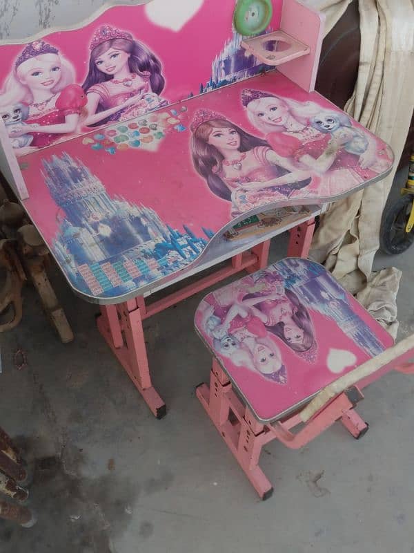 kids baby study table chair in fb area 03152090110 2