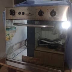 gas oven .