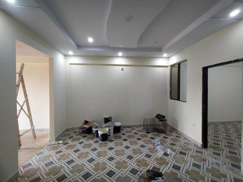 2 Bed DD Flat 2nd Floor All Utilities Available Scheme 33 Karachi 12