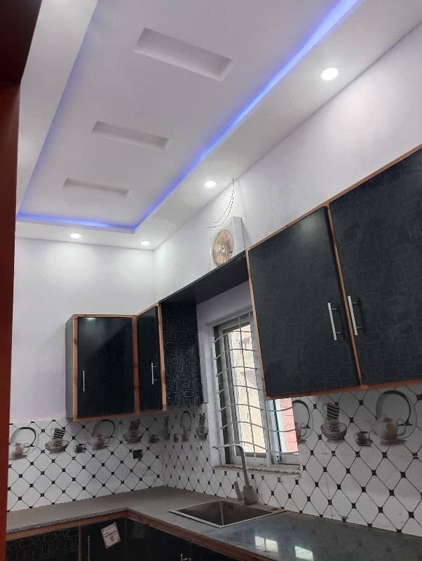 5 Marla Single story Brand new Park Facing Corner House for Sale Kashmir Block Chinar Bagh 15