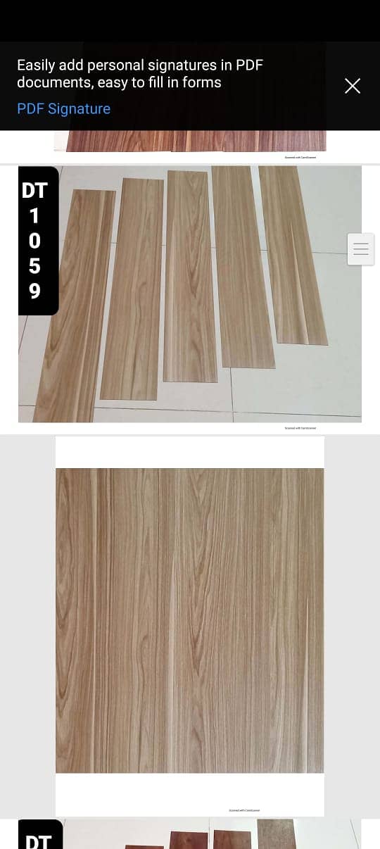 Wood-look vinyal Tiles/  Vinyl Plank flooring/ Durable flooring. 18