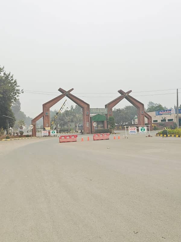 2 kanal LDA approved Residential Possession Plot For Sale Chinar Bagh society 4