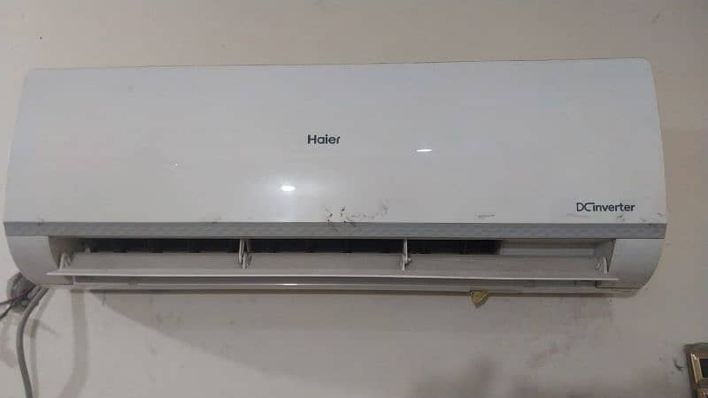 Haier 1.5 ton DC inverter heat and cool AC 0