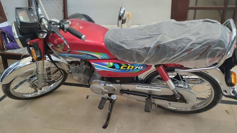 Honda CD70 just 2024 model just like new pictures pa dakh sakta ha 1