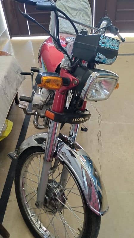 Honda CD70 just 2024 model just like new pictures pa dakh sakta ha 3