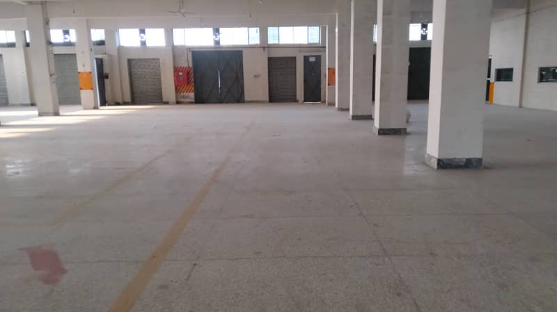 Independent 22000 Sqft Warehouse Space With Office Is Available For Rent Located In I-9 Islamabad 7