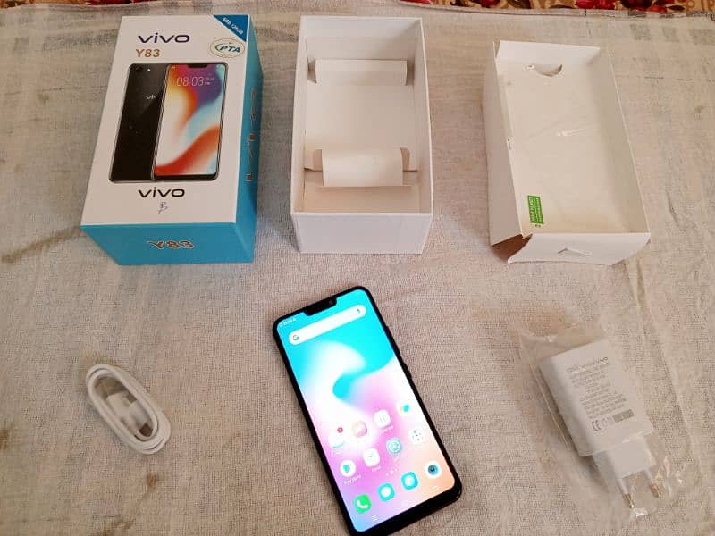 vivo y83 (6/128)* face id and complete Box 2