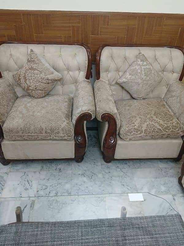 pure sheesham 7 seater sofa set 1