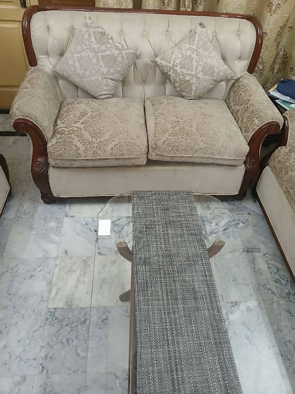 pure sheesham 7 seater sofa set 2