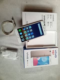 vivo y67 (6/128)* face and finger lock and complete Box