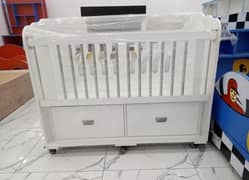 baby cot with mattress