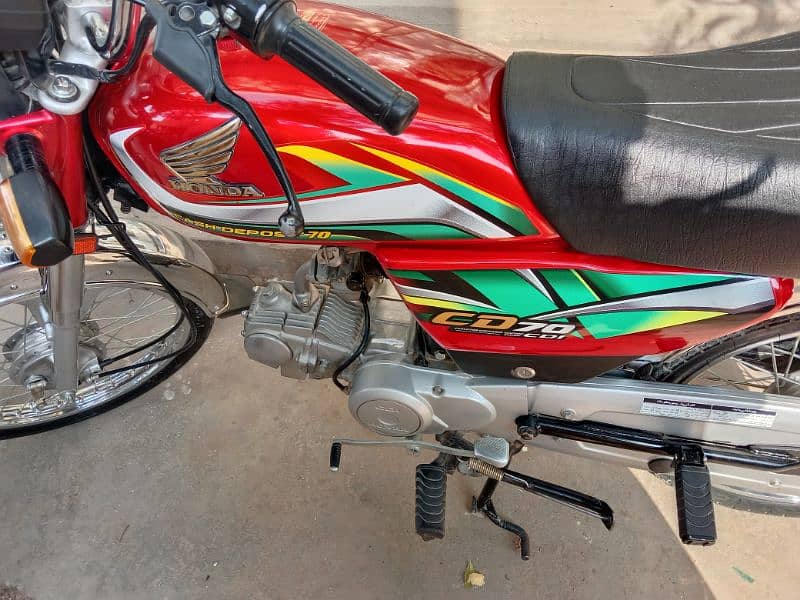 Honda CD70 10by10 condition  applied for 03070515117 1