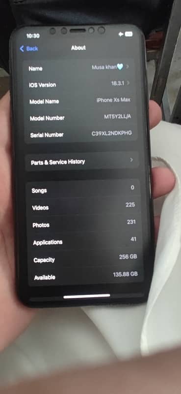 Iphone xsmax 256gb Non Pta 6