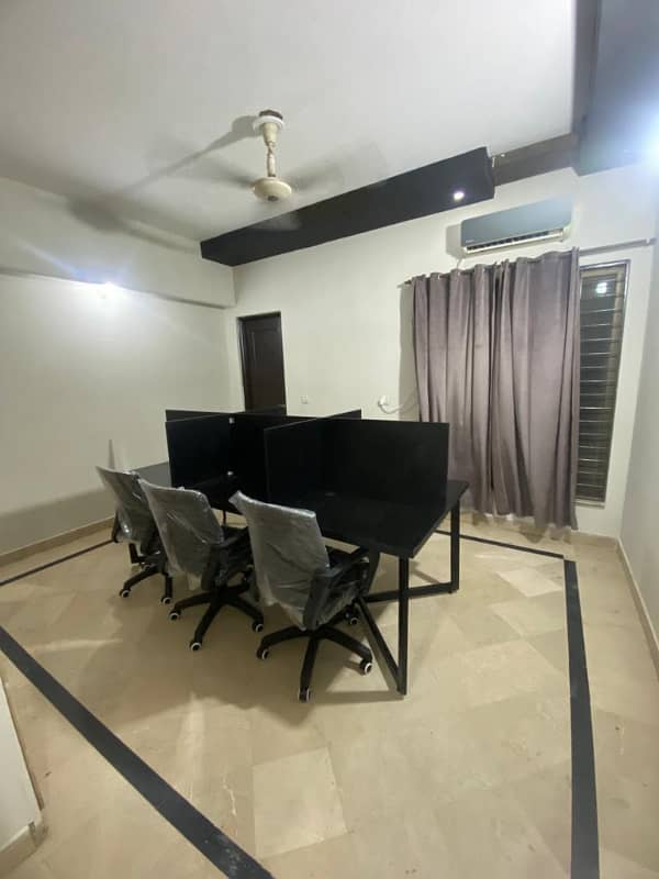 Furnished Office for Rent in Architect Society for (Call center + Software house + Marketing Office & Other Setup as You Want) 6