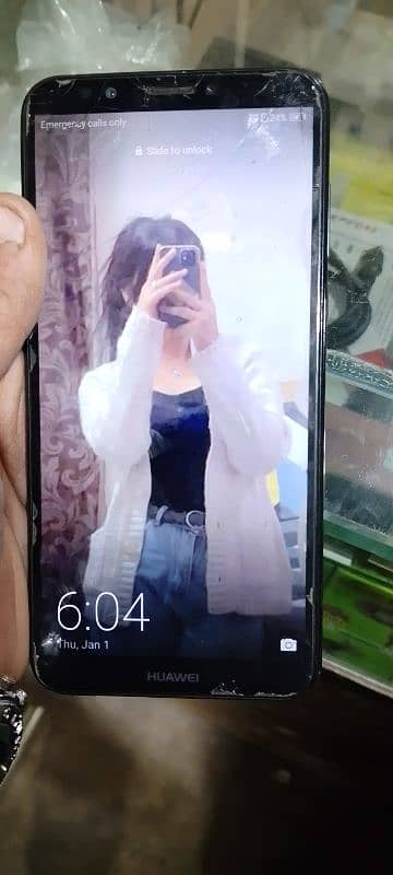 Huawei Y7. prime 3_32 back finger nai chlta 1