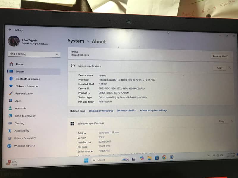 Lenovo ideapad 330 2