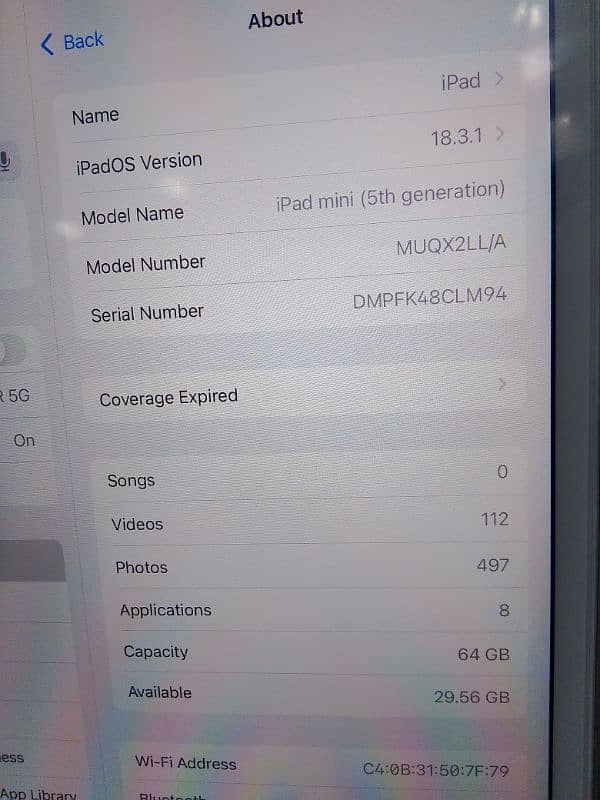 ipad mini 5 64GB 2