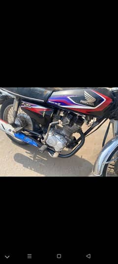 Used Honda CG125 model 2017