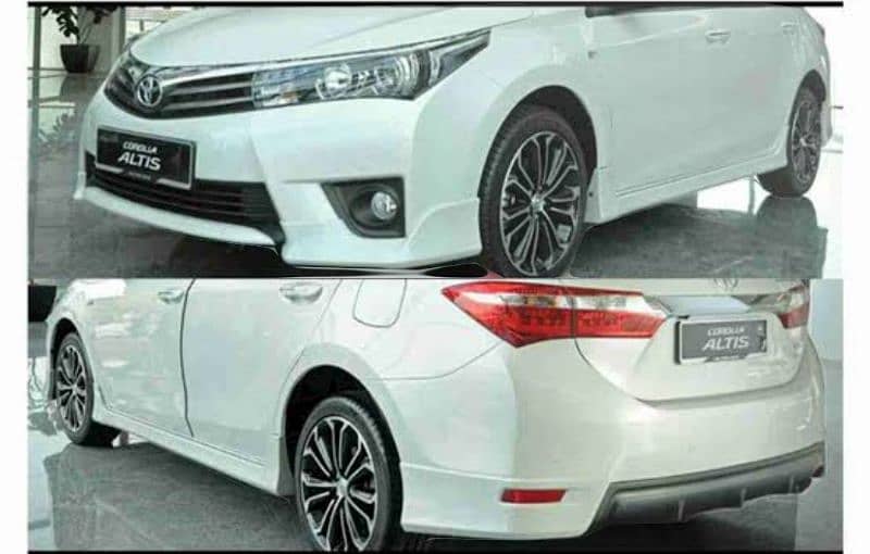 Toyota Corolla 2015 body kits (fiber) 1