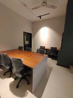 08_10 Seats Fully Independent Furnished Office With Electricity and services.