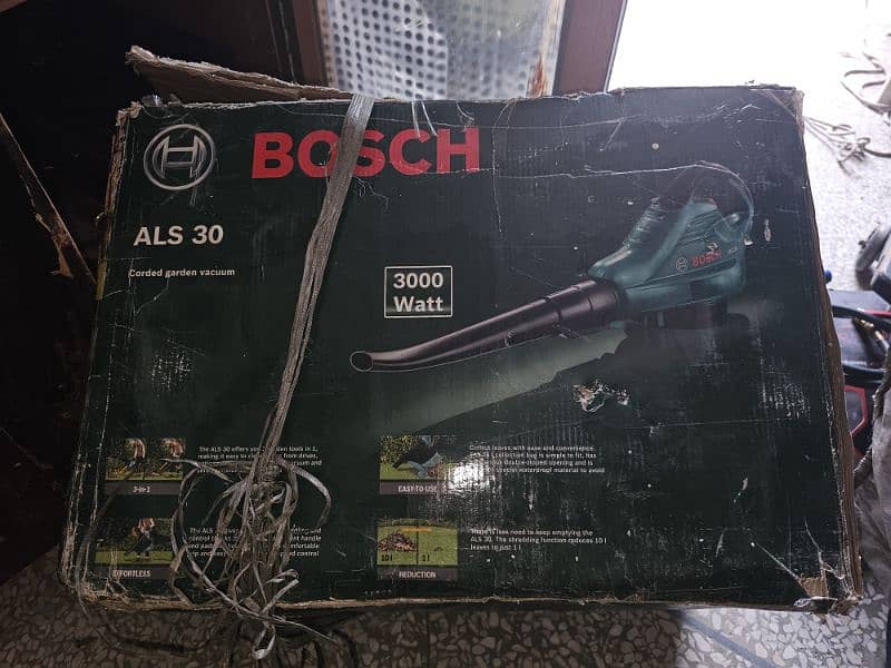 Original Bosch Vaccuum plus blower 2in 1 0