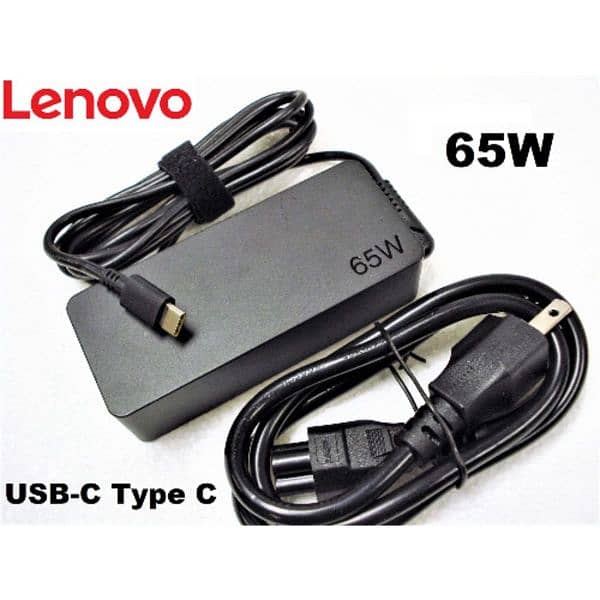 Hp Dell 65W USB-C Lenovo C type's  Laptop Chargers Apple Mac original 6