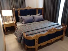 1-Bed Fully Furnished Flat For Rent Family Building Best Location Sector C Bahria Town Lahore