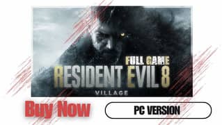 Resident Evil 8 Village, for  PC , PC games for sale