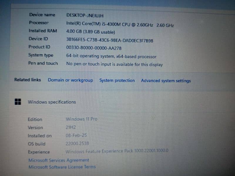 Core i5 4th gen laptop for sale 4