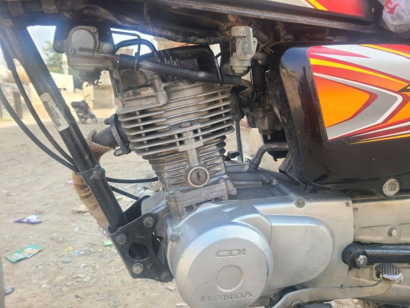 HONDA CG 125 2022 urgent sell 4