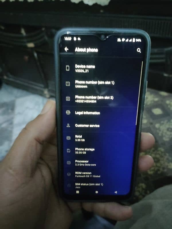 vivo y12s good condition only mobile sale and exchange 4