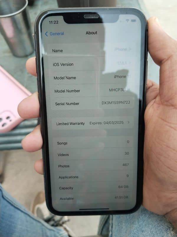 Iphone 11 64gb FU non-pta 0