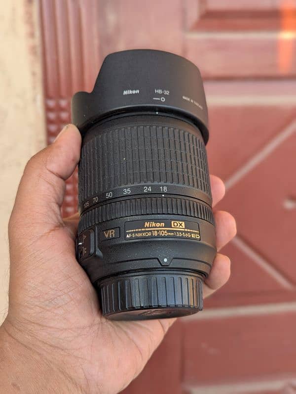 Nikon 18.105 mm lens condition like new 0