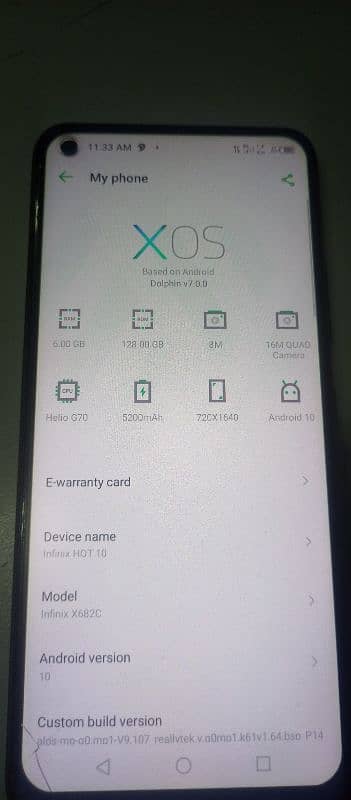 infinix hot 10 6/128 Gb 2