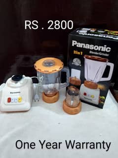 New Panasonic, Kenwood juicer Blender