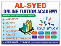 Online Tutors & Classes CAMBRIDGE/Edexcel A/O GCE/IGCSE/AQA