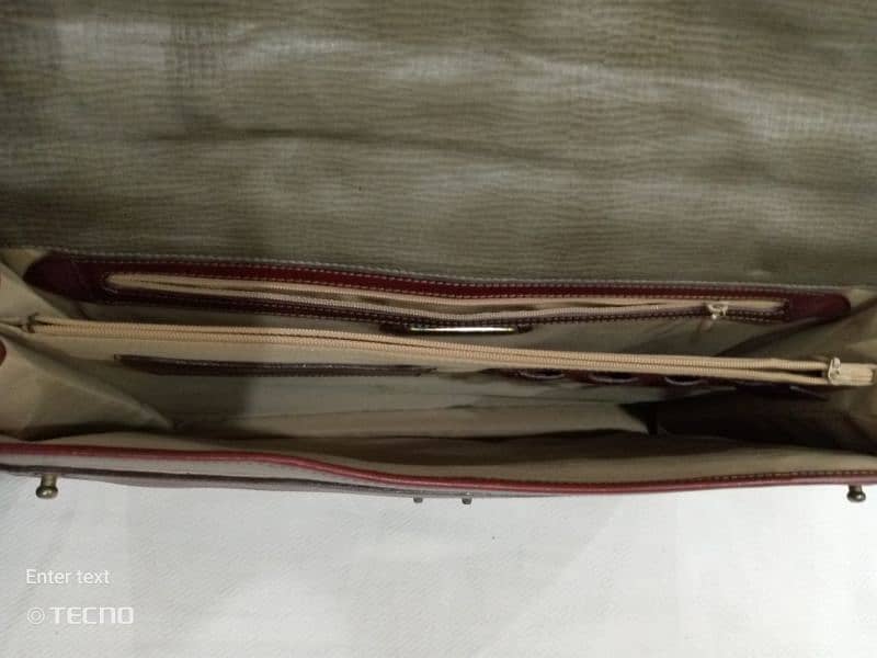 Laptop bag pure leather 3