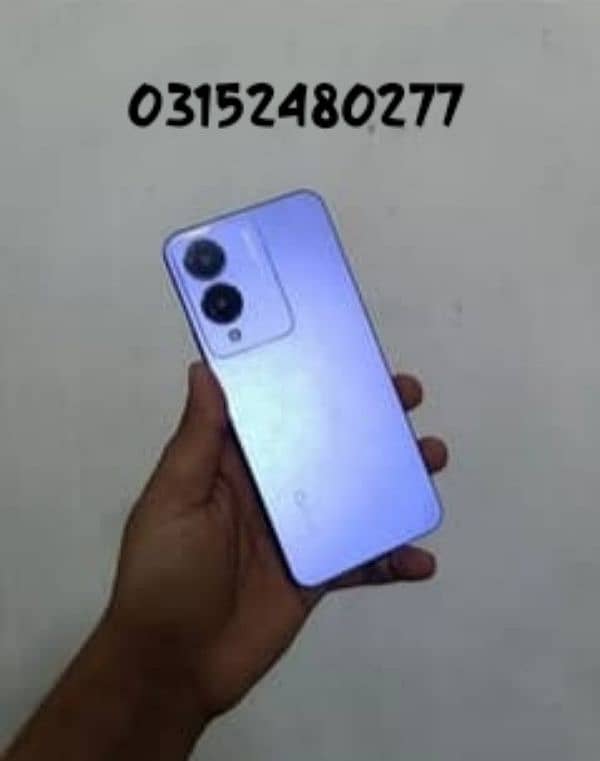 urgent sale WhatsApp and call 03x15-24x80x277, Vivo y17s purple colour 0