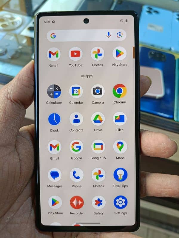 Google Pixel 6a, 6/126, 10/10 condition, Dual sim pta approved 1