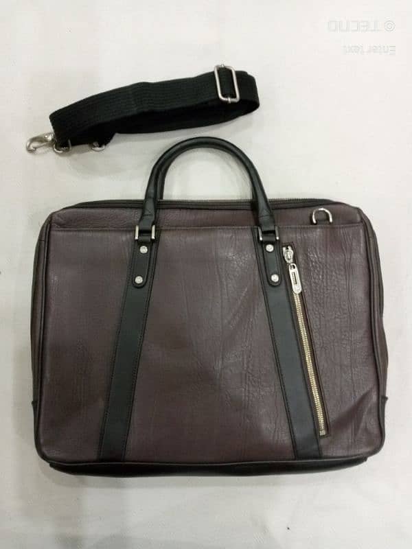 Laptop bag pure leather 0